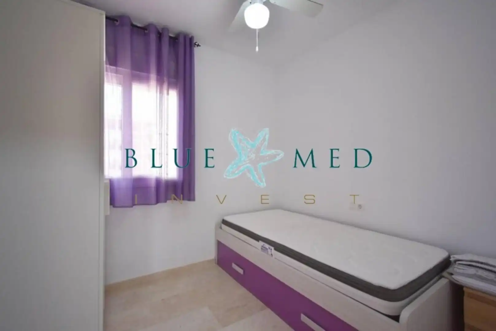 Habitación de Apartamento en venta en Mazarrón con Terraza, Amueblado y Piscina comunitaria