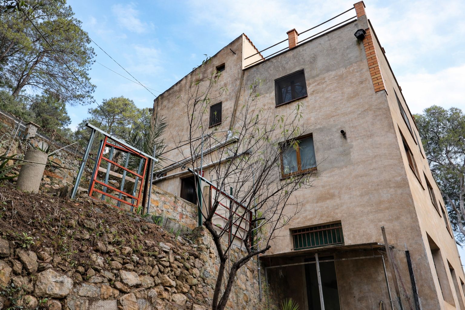 Vista exterior de Casa o chalet en venta en Monistrol de Montserrat con Aire acondicionado, Calefacción y Jardín privado