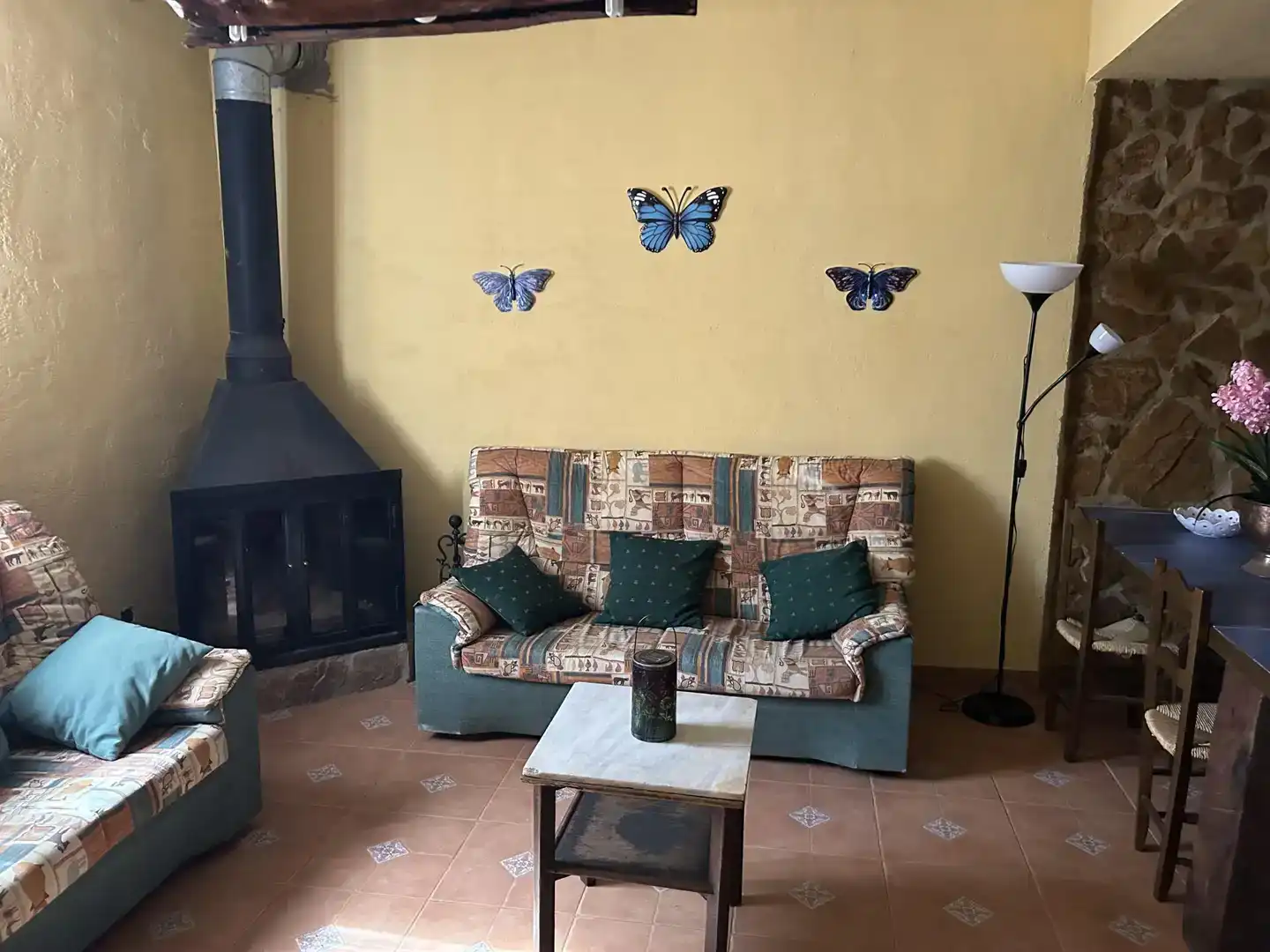Wohnzimmer von Country house zur Miete in Villacarrillo mit Privatgarten, Schwimmbad und Möbliert