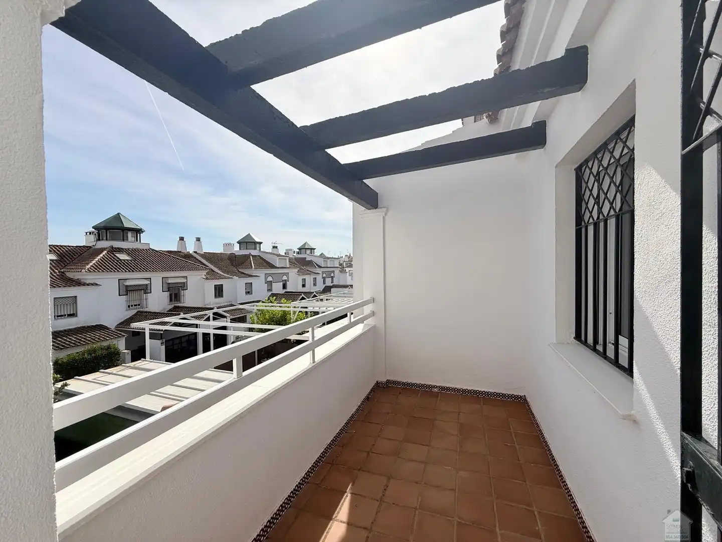 Terraza de Casa o chalet en venta en Tomares con Aire acondicionado, Terraza y Piscina comunitaria