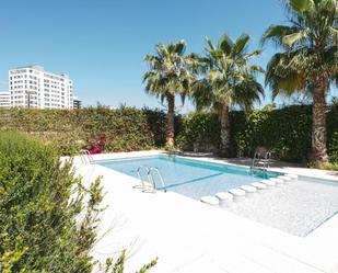 Swimming pool of Attic for sale in  Valencia Capital  with Air Conditioner and Terrace