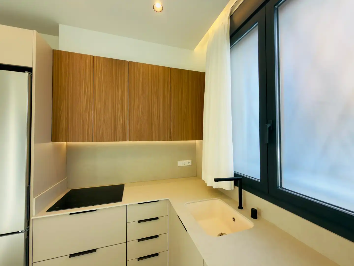 Küche von Wohnung zur Miete in Bonrepòs i Mirambell mit Klimaanlage, Heizung und Möbliert