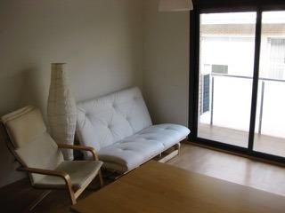 Living room of Flat for sale in Igualada  with Heating, Parquet flooring and Balcony