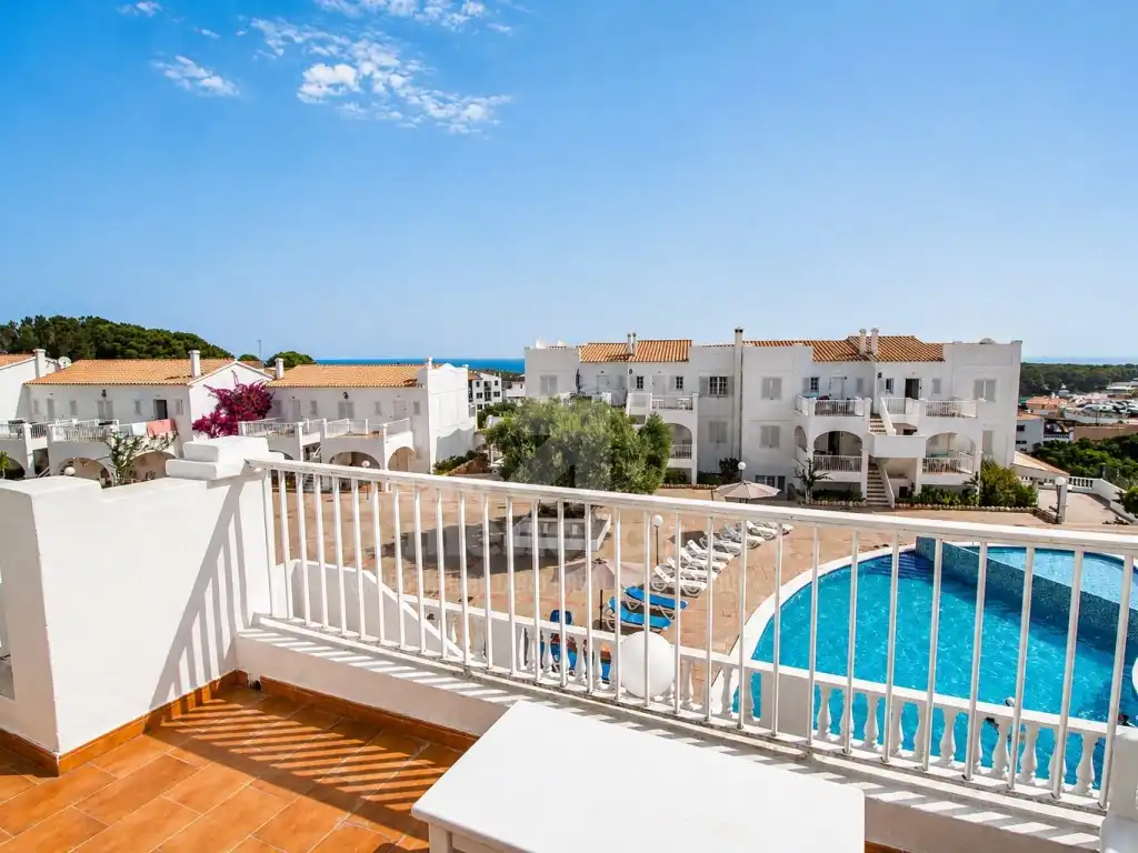Terrassa de Apartament en venda en Es Mercadal amb Terrassa, Piscina i Piscina comunitària