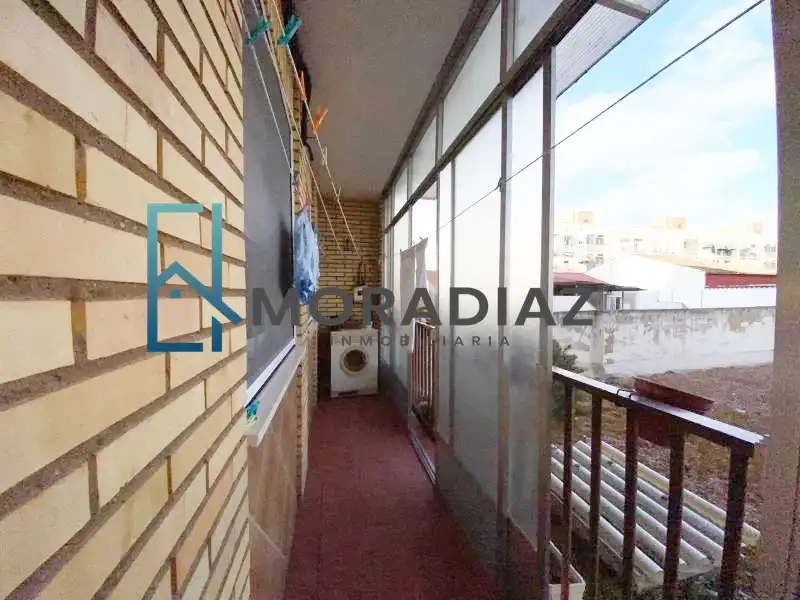 Balcony of Flat for sale in Don Benito, Badajoz