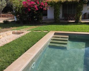 Swimming pool of House or chalet to rent in Lloseta  with Air Conditioner, Heating and Private garden