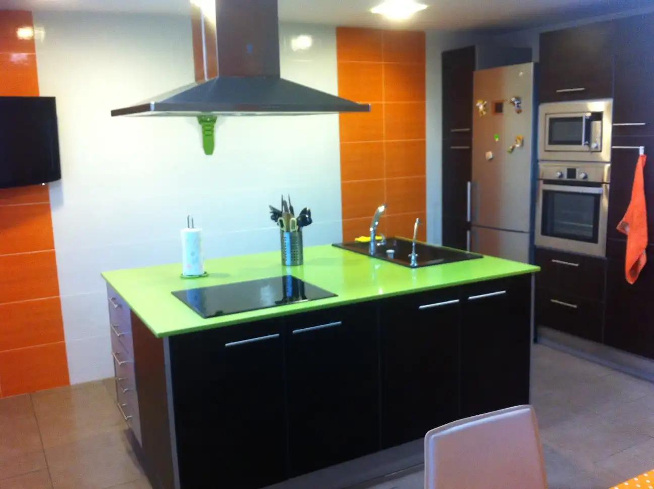 Cocina de Dúplex en venta en Chiva con Terraza y Balcón