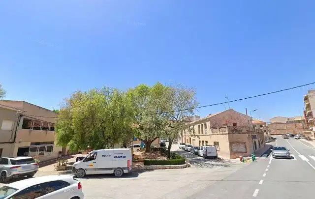 Vista exterior de Casa adosada en venta en Algueña