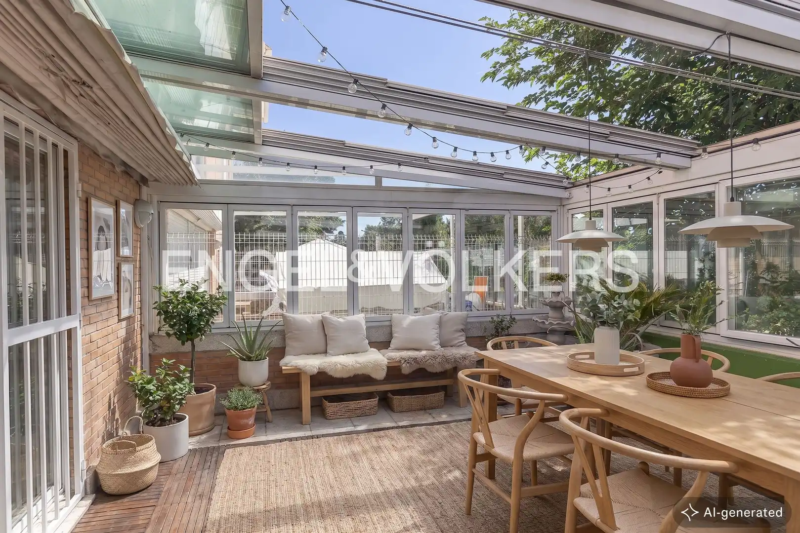 Terrace of Houses for sale in Madrid  with Air Conditioner, Heating and Private garden