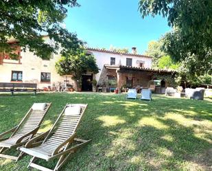 Garden of Country house to rent in Sant Feliu de Buixalleu  with Heating