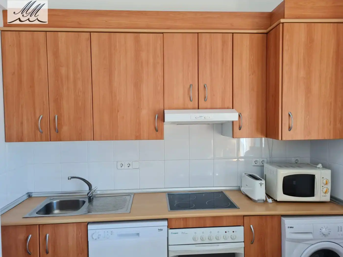 Kitchen of Attic for sale in Cartagena  with Air Conditioner, Terrace and Furnished