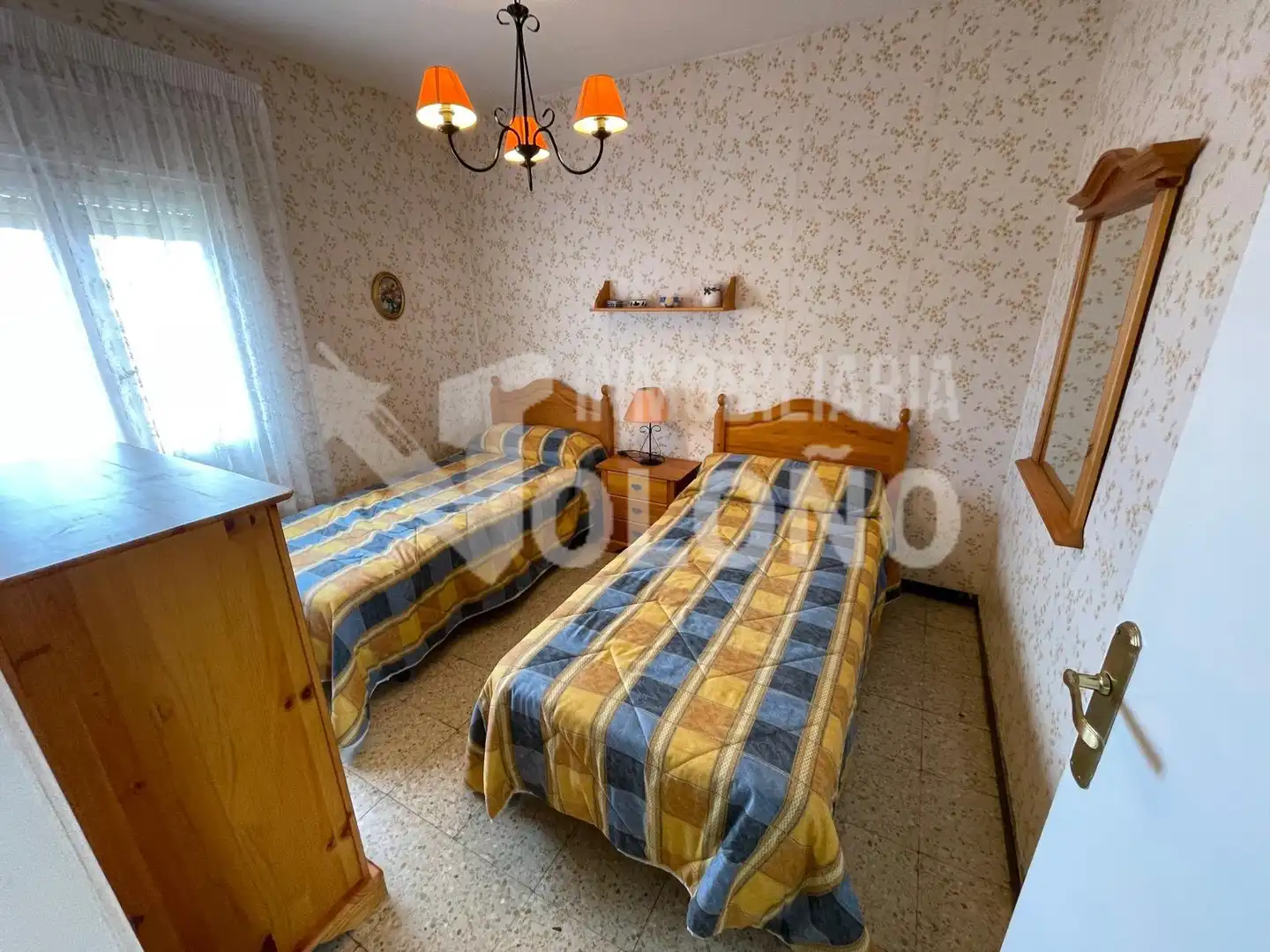 Schlafzimmer von Wohnung zum Verkauf in Casalarreina mit Terrasse und Möbliert