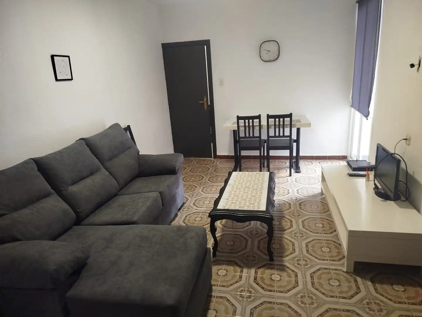 Sala de estar de Piso de alquiler en Plasencia con Aire acondicionado y Amueblado