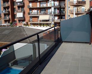 Terrace of Duplex to rent in Sabadell  with Heating, Terrace and Furnished