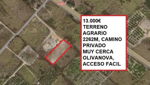 Terreno en Venta en Carretera N332, -1 en Oliva Nova