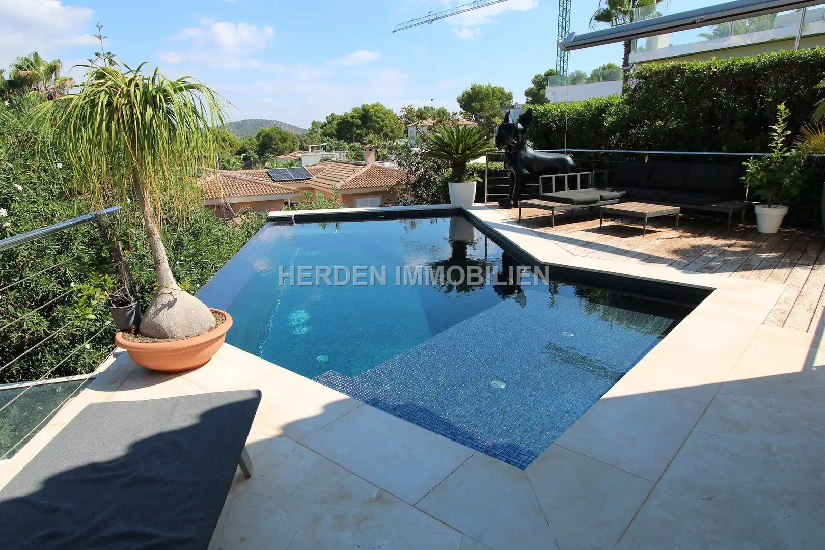 Piscina de Casa o chalet en venta en Calvià con Aire acondicionado, Terraza y Trastero