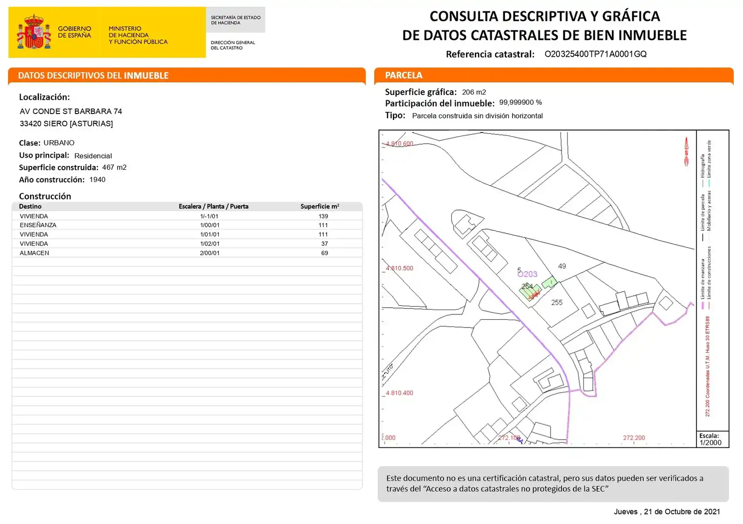 Residential land for sale in Calle Conde de Santa Barbara 31, imagen 31