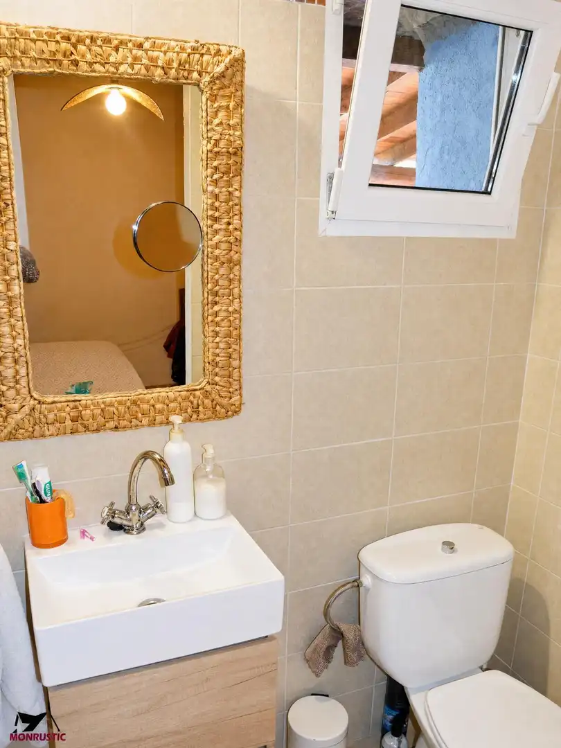 Bathroom of Houses for sale in Montblanc  with Air Conditioner, Private garden and Terrace