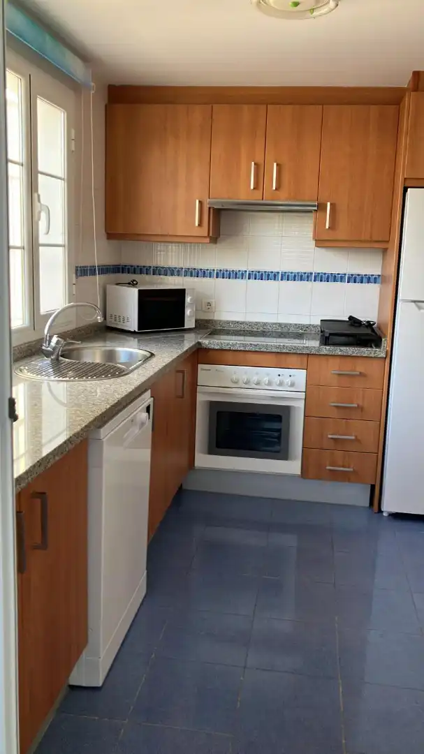 Kitchen of Flat for rent in Estepona  with Furnished