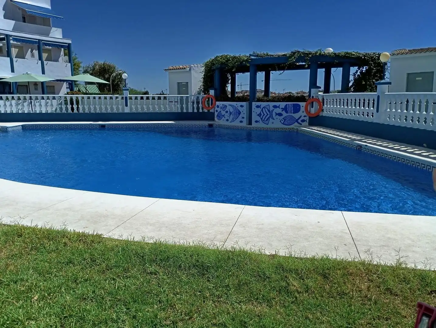 Piscina de Piso en venta en Matalascañas 
