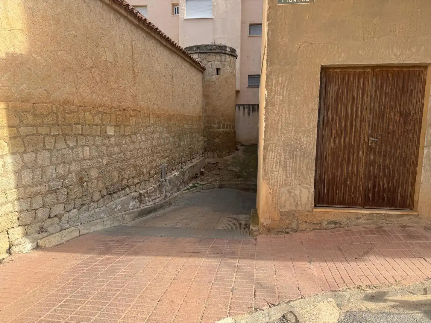 Vista exterior de Garaje en venta en Monóvar  / Monòver