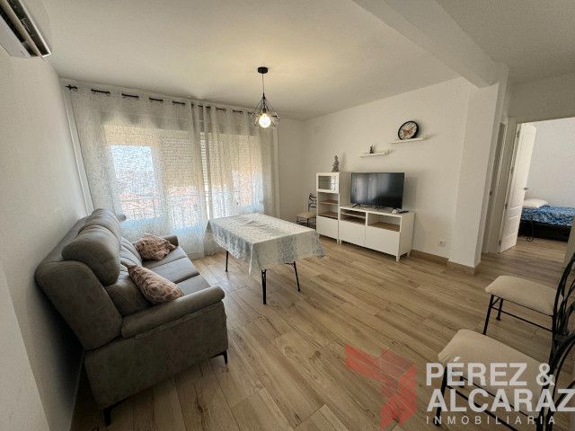 Living room of Flat for sale in Palma del Río  with Air Conditioner, Furnished and Balcony