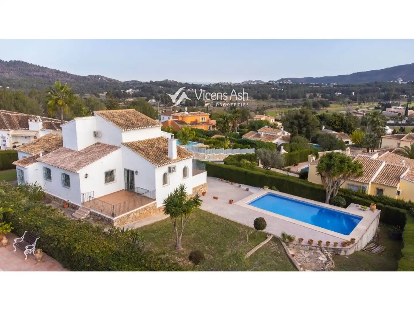 Exterior view of Houses for sale in Jávea / Xàbia  with Air Conditioner, Terrace and Storage room