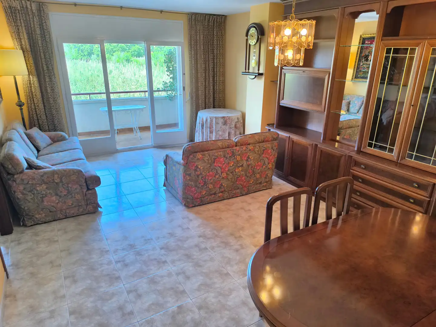 Wohnzimmer von Wohnung zum Verkauf in Blanes mit Möbliert und Balkon