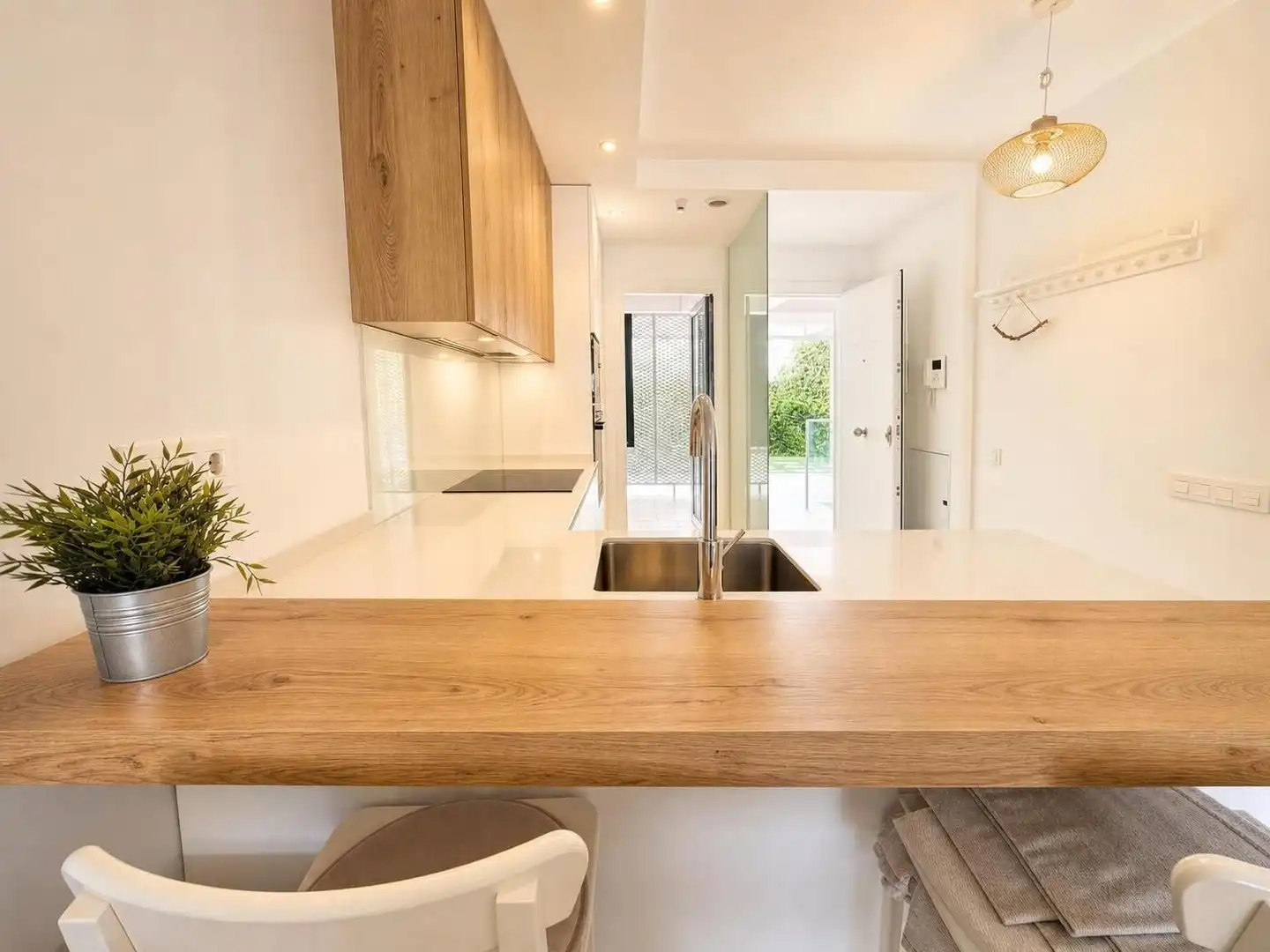 Cocina de Apartamento en venta en Torrequebrada