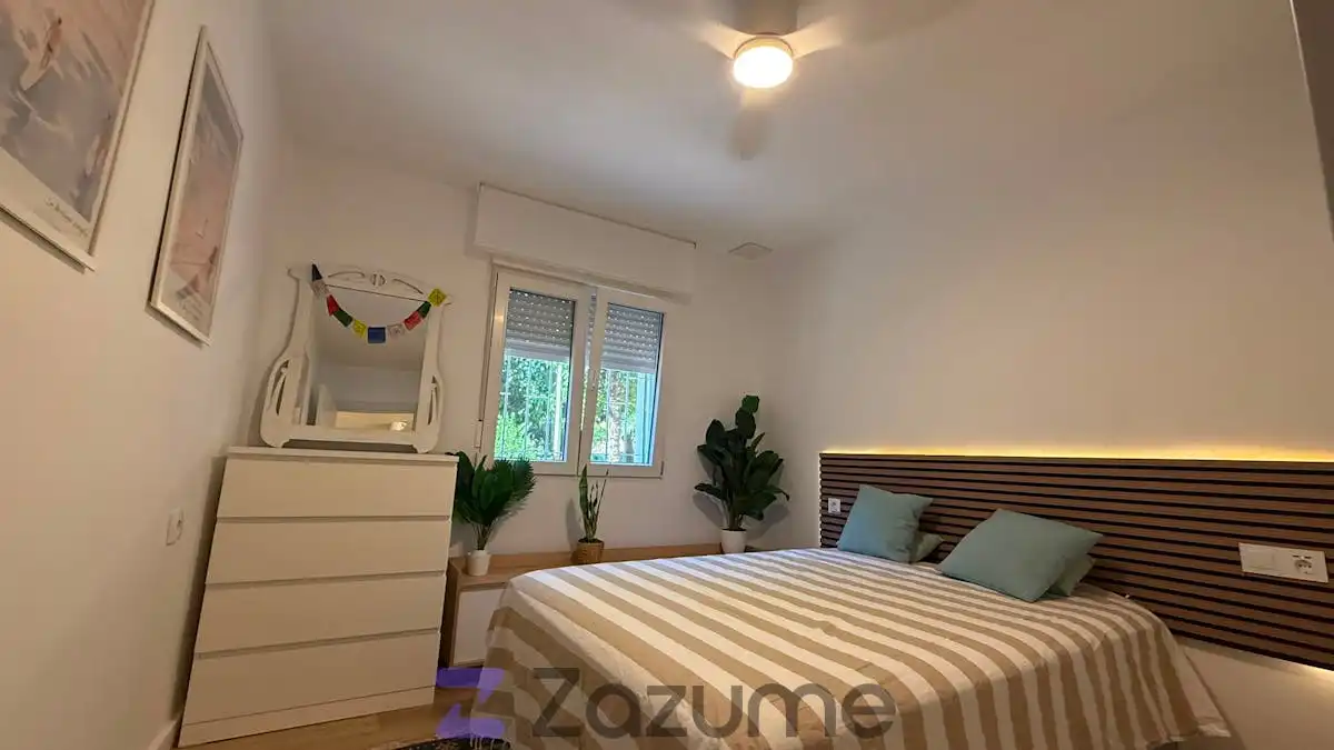 Bedroom of Flat for rent in Murcia  with Terrace, Furnished and Oven