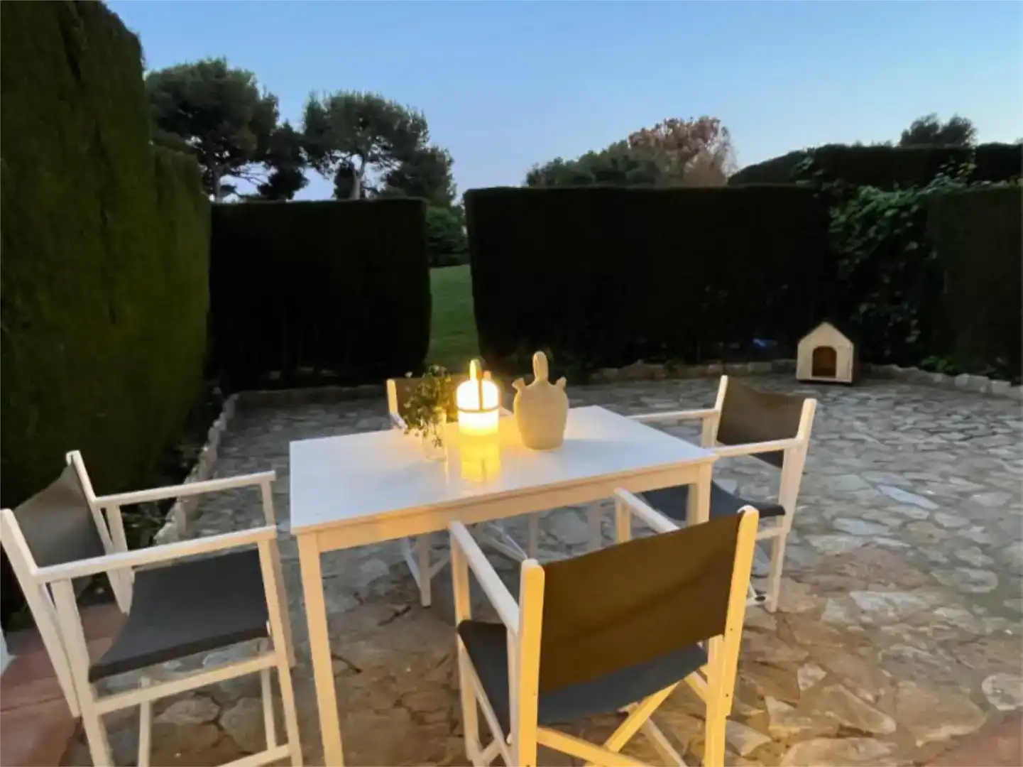 Terrasse von Garage zum Verkauf in Begur