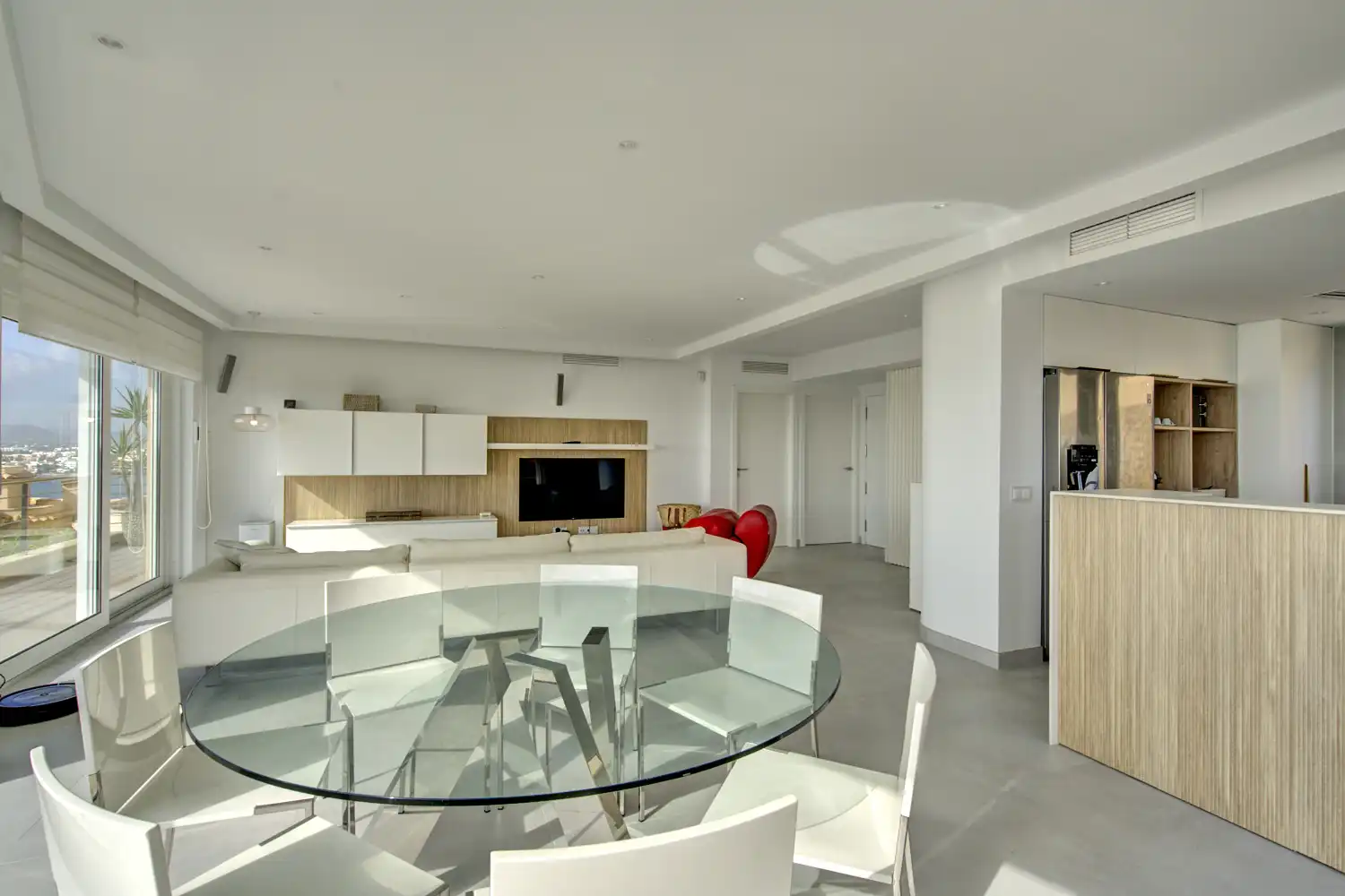 Sala d'estar de Pis en venda en Eivissa amb Aire condicionat i Jardí privat