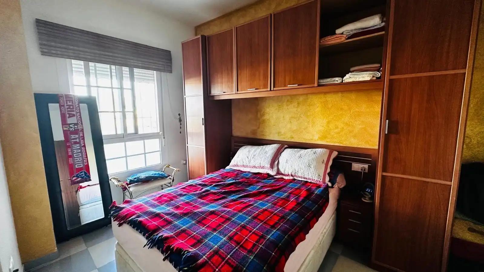 Bedroom of Flat for sale in Roquetas de Mar  with Air Conditioner, Terrace and Furnished
