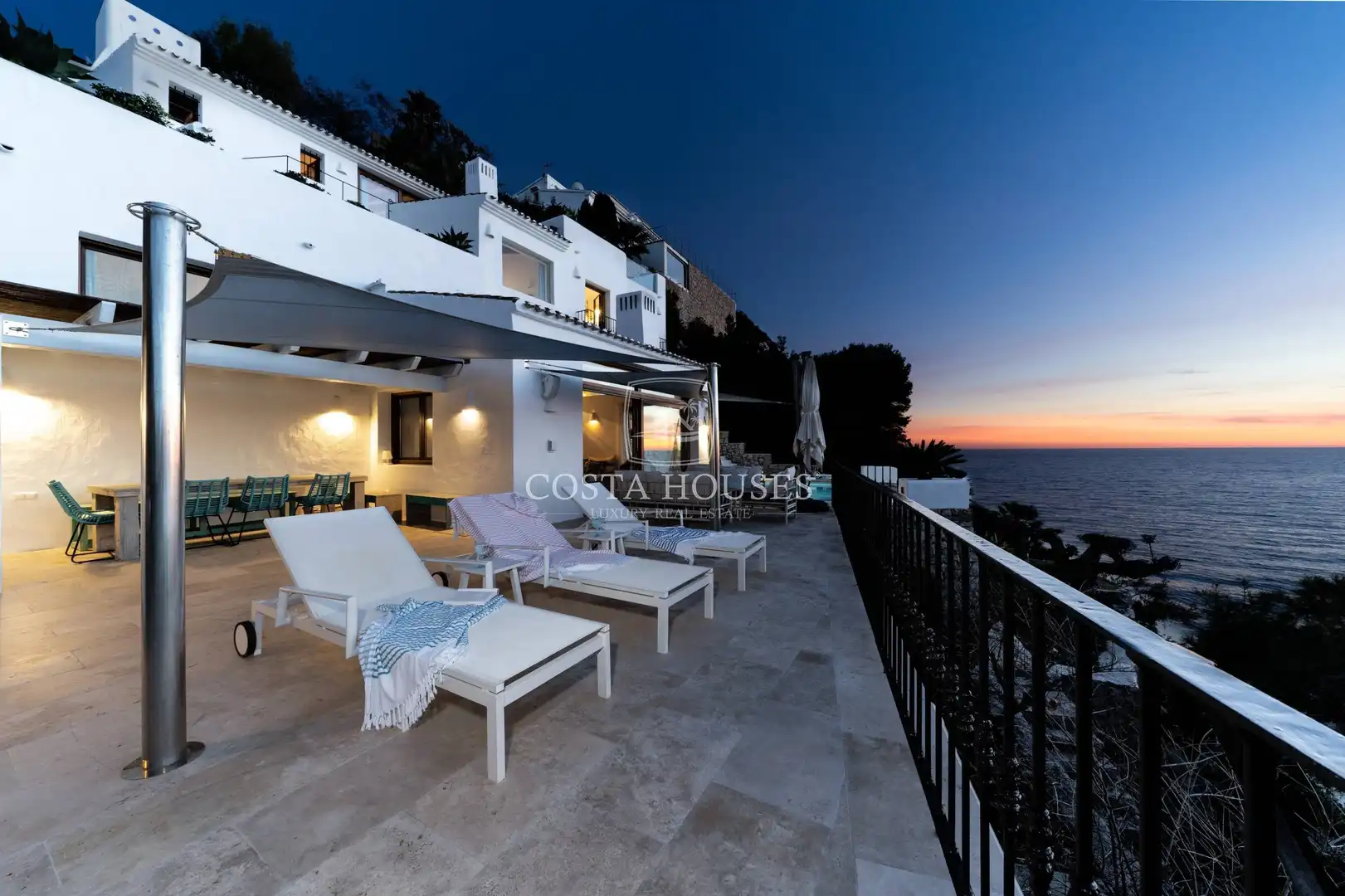 Terrace of Houses for sale in Moraira  with Air Conditioner, Private garden and Terrace