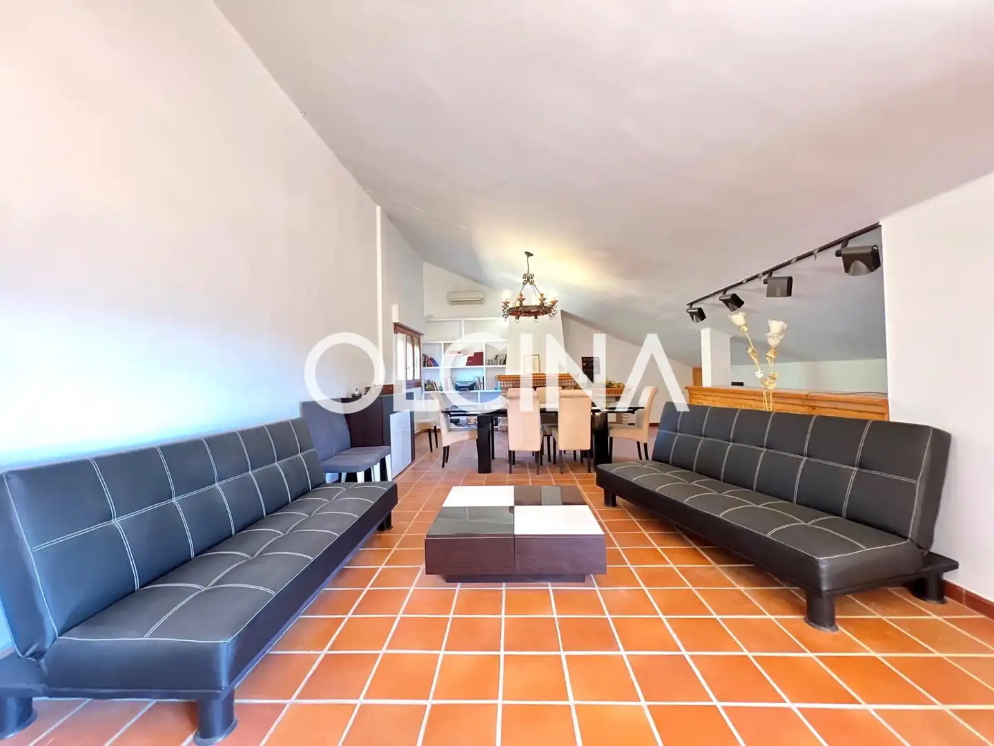 Wohnzimmer von Haus oder Chalet zum Verkauf in Ibi mit Klimaanlage, Heizung und Privatgarten