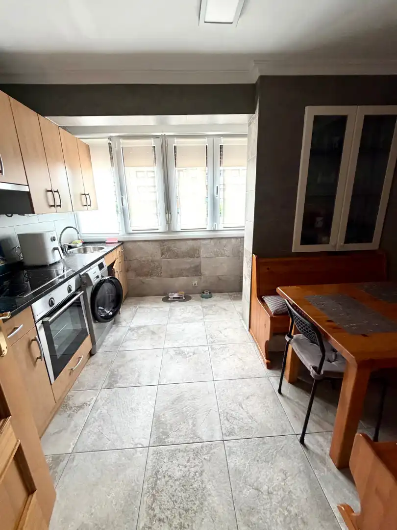 Kitchen of Flat for sale in Barakaldo   with Heating and Furnished