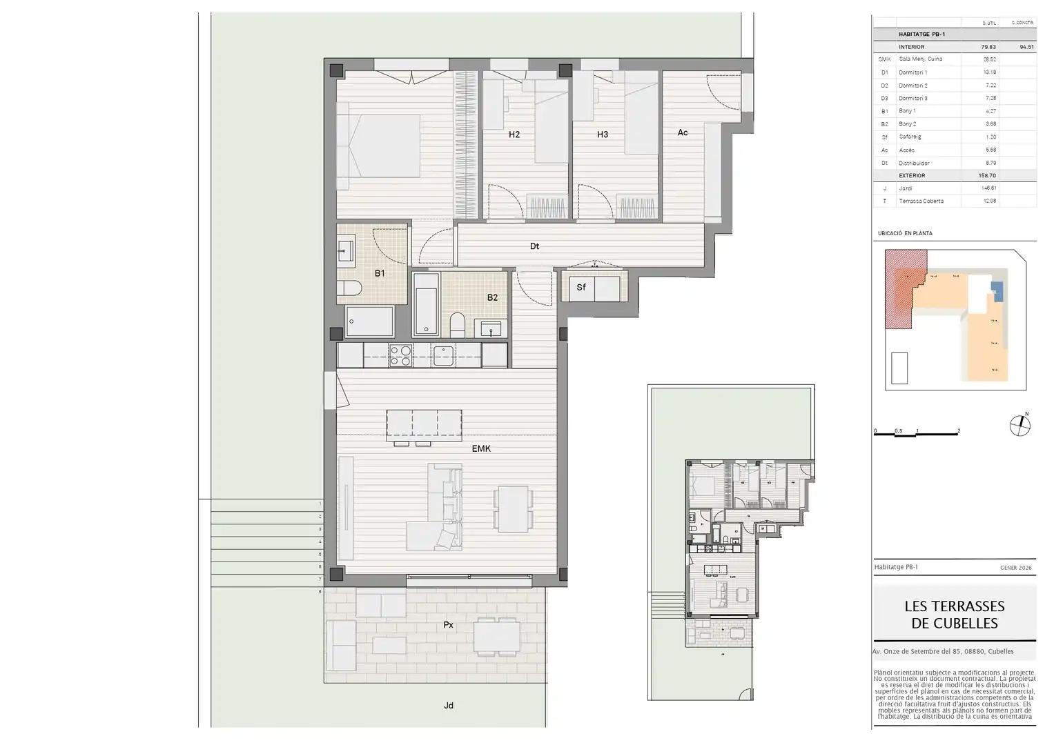 Appartement avec jardin à vendre à Les Salines - Pla de Sant Pere, imagen 17