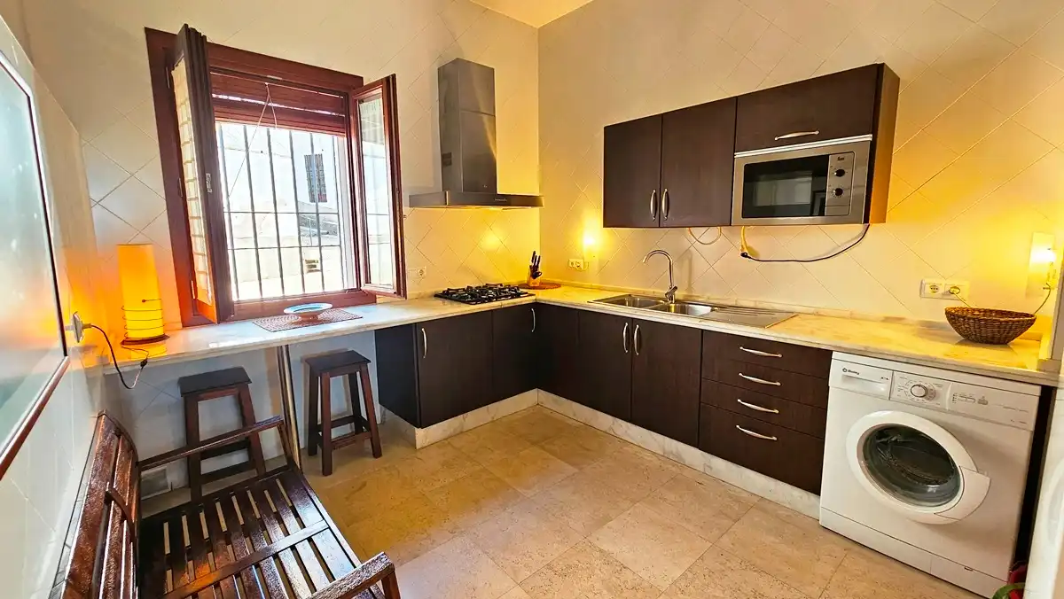 Cocina de Casa o chalet en venta en Zufre con Calefacción, Terraza y Trastero