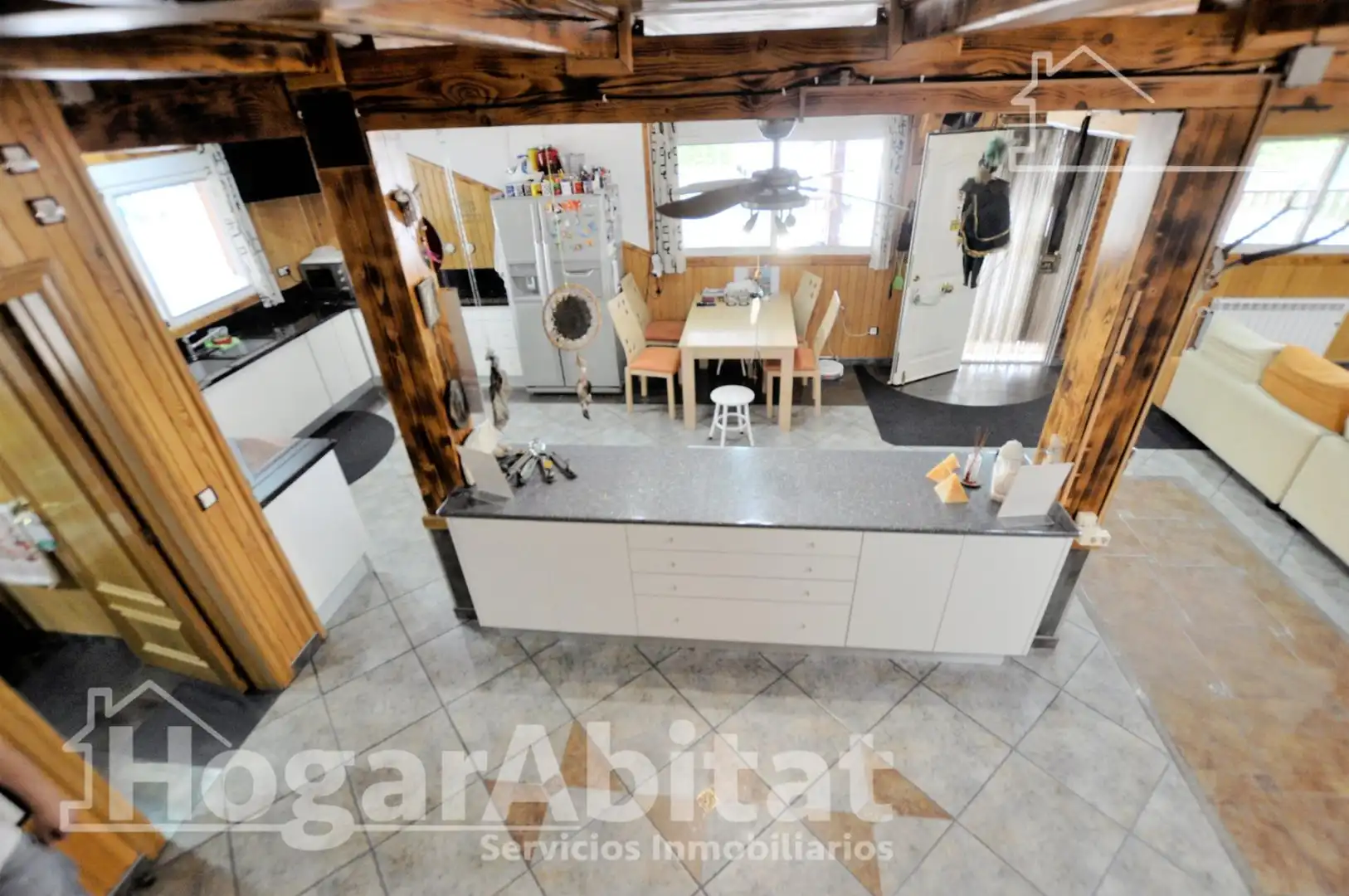 Cocina de Casa o chalet en venta en Montserrat con Aire acondicionado, Calefacción y Jardín privado