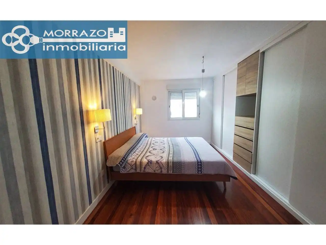 Bedroom of Flat for rent in Bueu  with Heating, Parquet flooring and Furnished