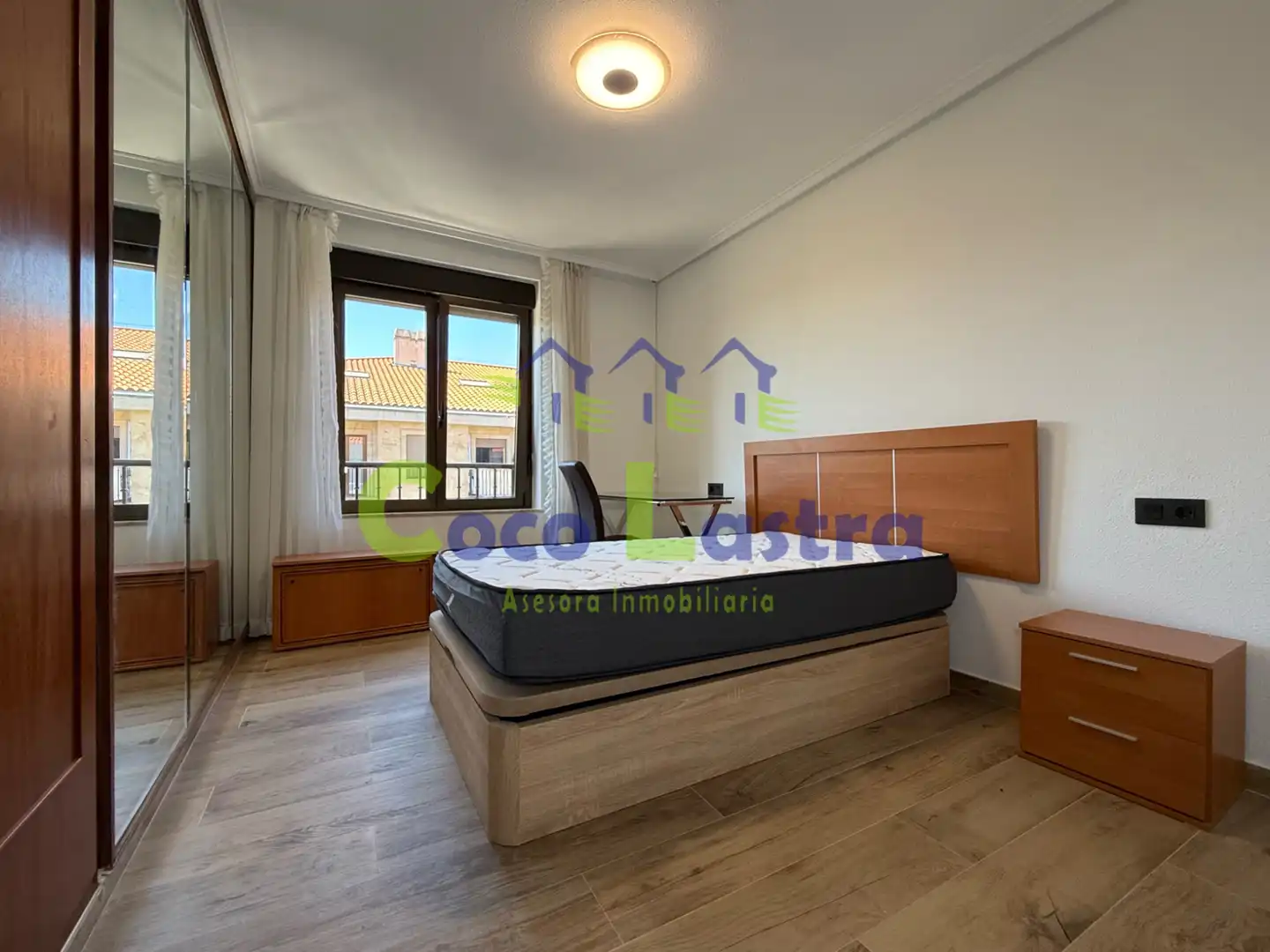 Bedroom of Flat for rent in Salamanca  with Heating, Furnished and Oven