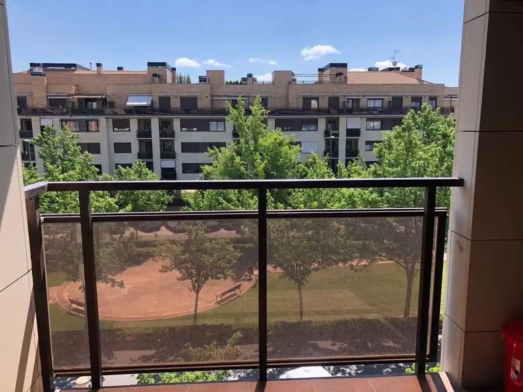 Balcony of Apartments for rent in  Logroño  with Air Conditioner, Heating and Terrace