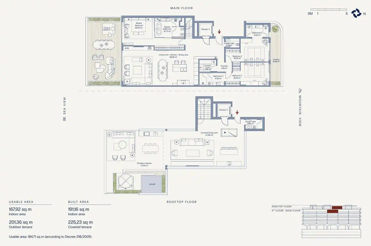 Apartment with lift for sale in Punta Plata, imagen 25