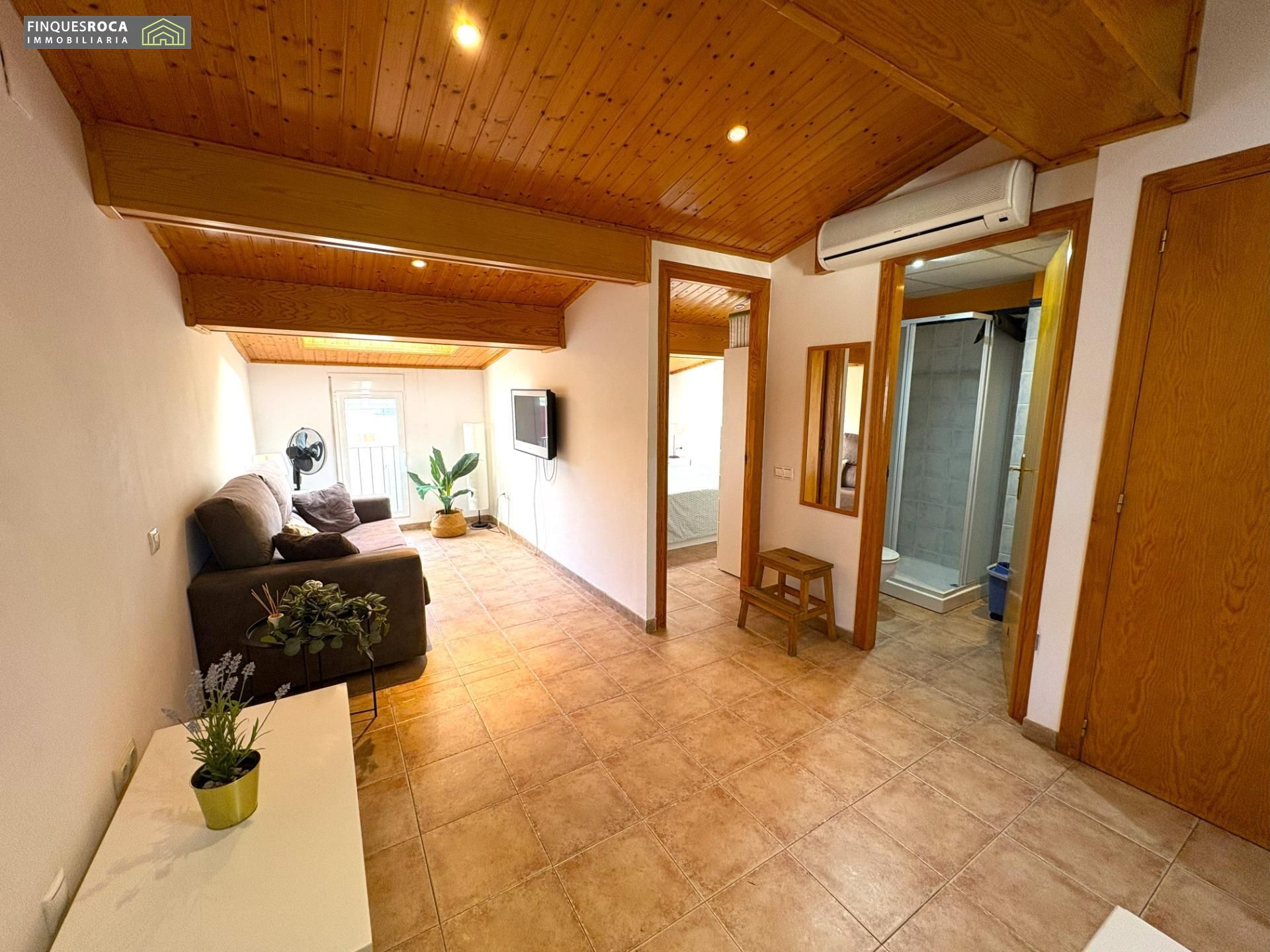 Sala de estar de Piso en venta en Sant Carles de la Ràpita con Aire acondicionado y Terraza