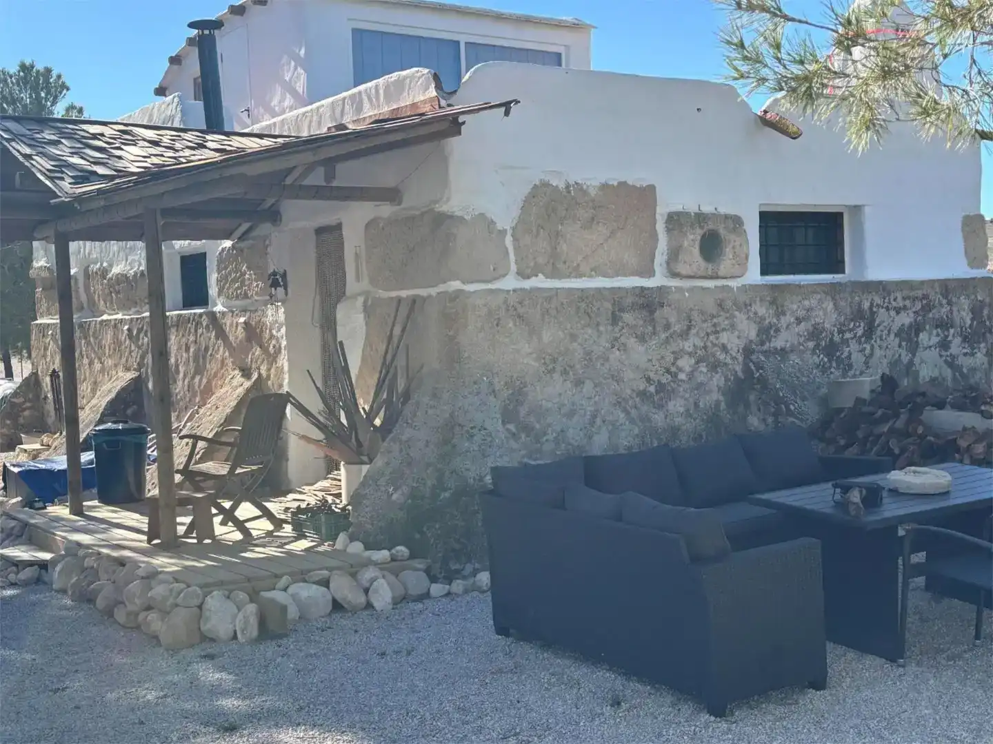 Außenansicht von Country house zum Verkauf in Lorca mit Privatgarten, Abstellraum und Schwimmbad
