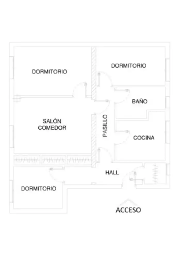 Flat for sale in Madrid  with Air Conditioner, Heating and Parquet flooring