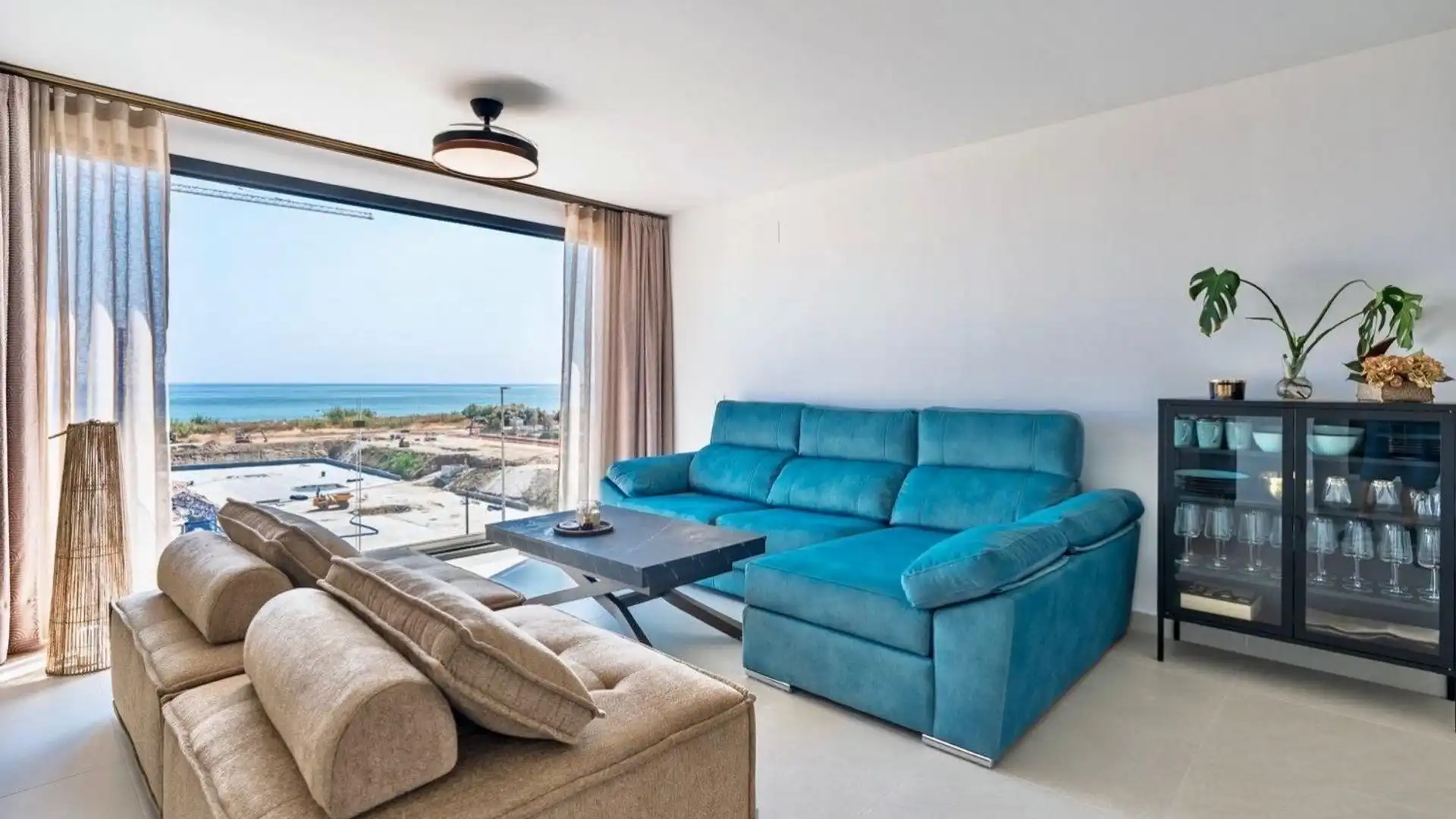 Living room of Houses for rent in Torrox  with Community pool