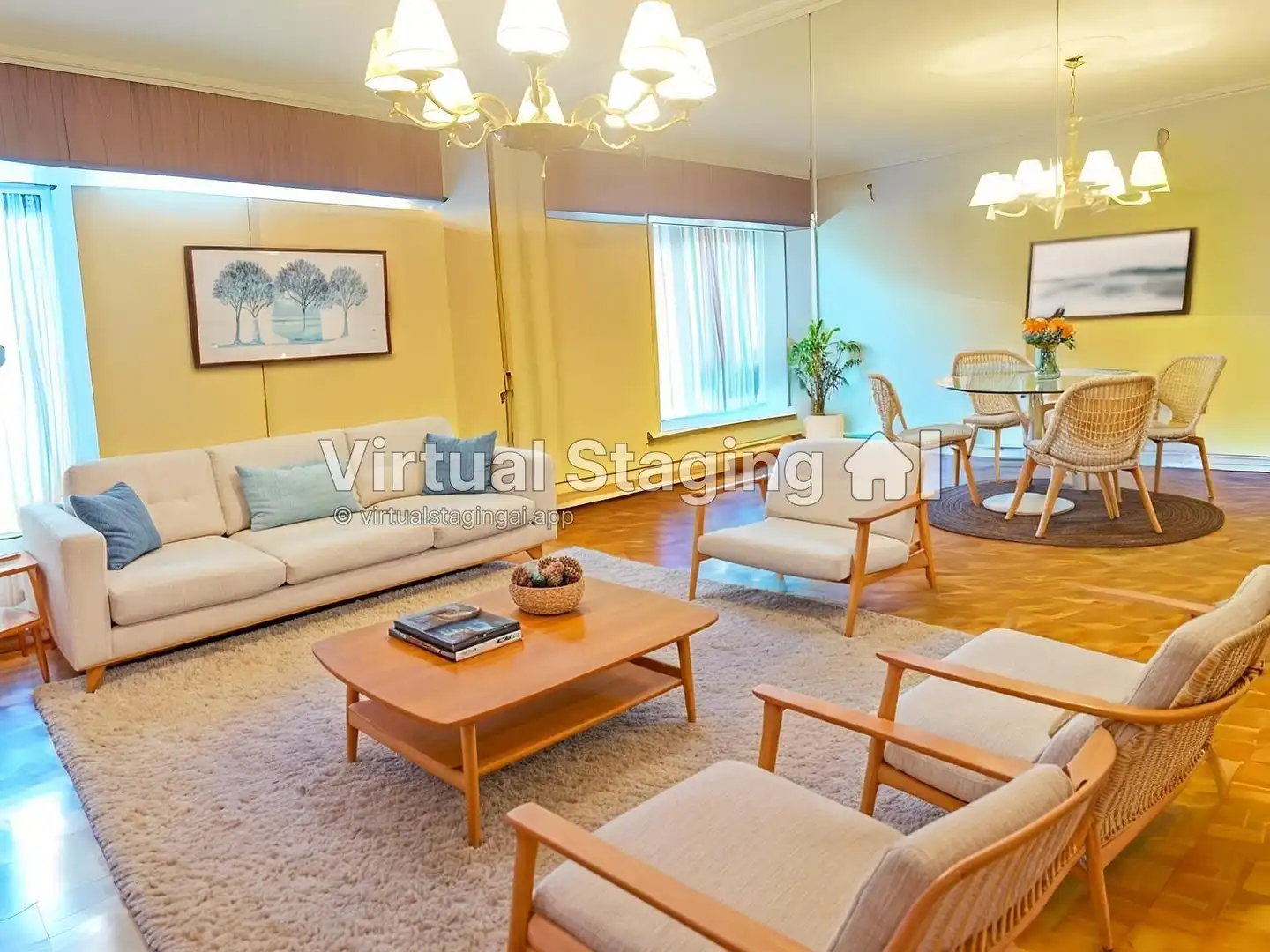 Living room of Flat for sale in Alcalá de Henares  with Heating, Terrace and Furnished
