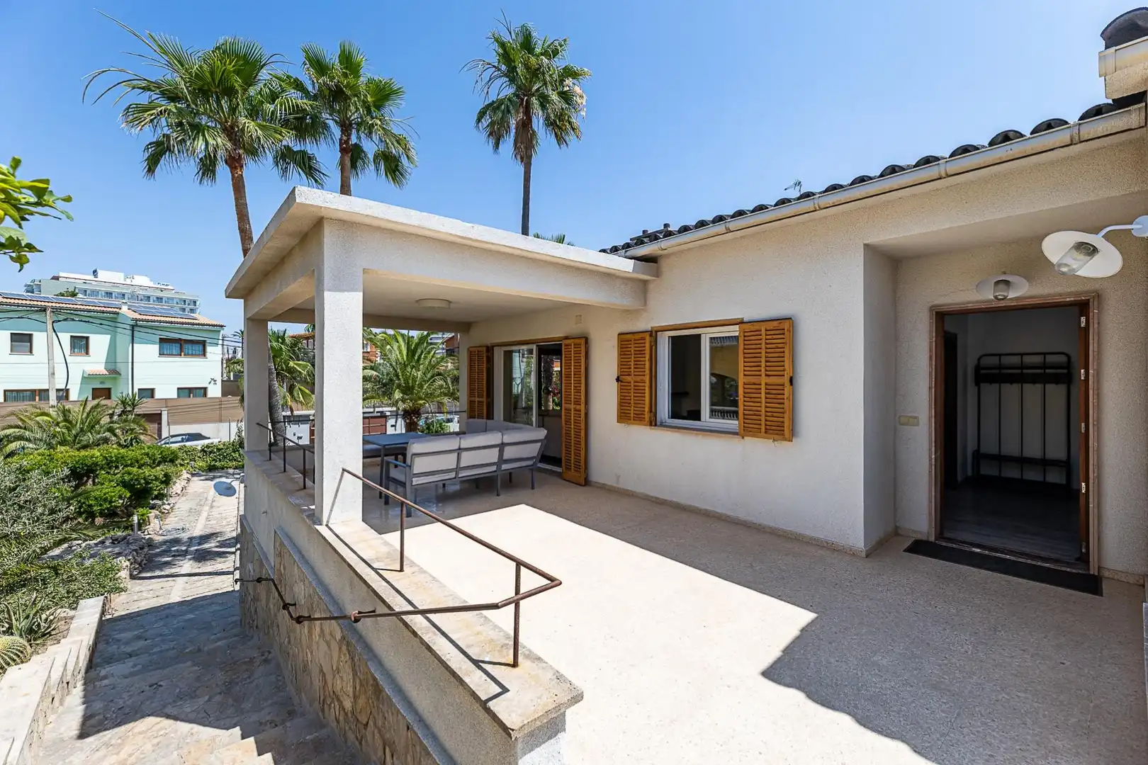Terrassa de Casa o xalet en venda en  Palma de Mallorca amb Aire condicionat, Calefacció i Jardí privat