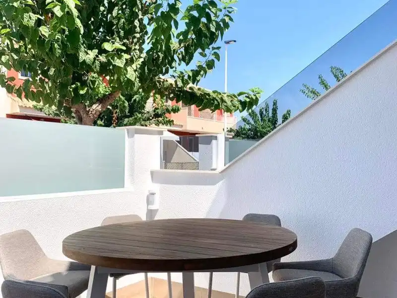 Terraza de Casa o chalet en venta en San Pedro del Pinatar con Piscina comunitaria